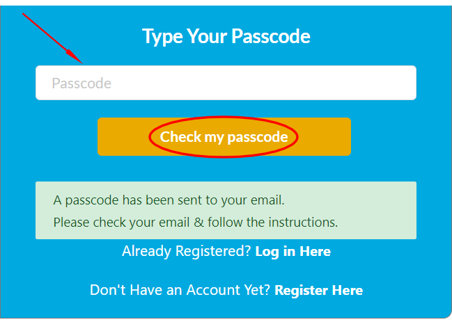 checkMyPasscode