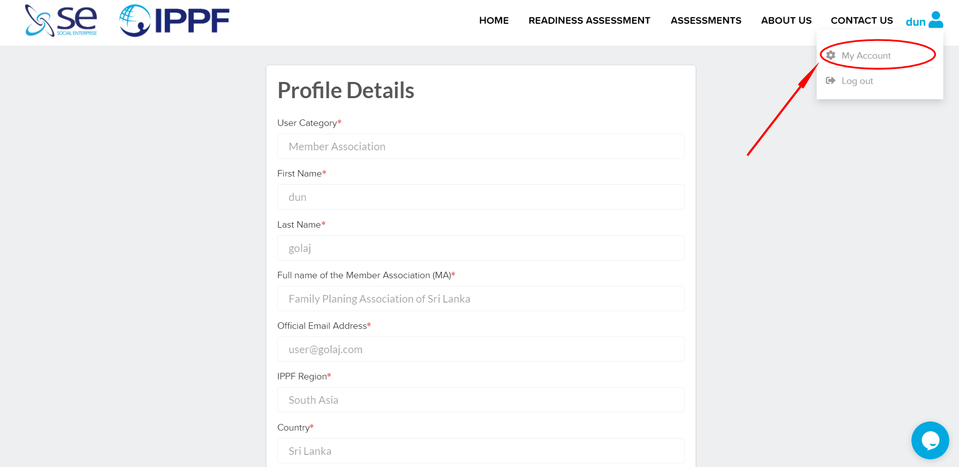 myAccount